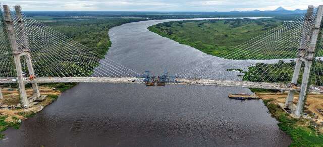 Rio Paraguai abaixo da mediana histórica no Pantanal