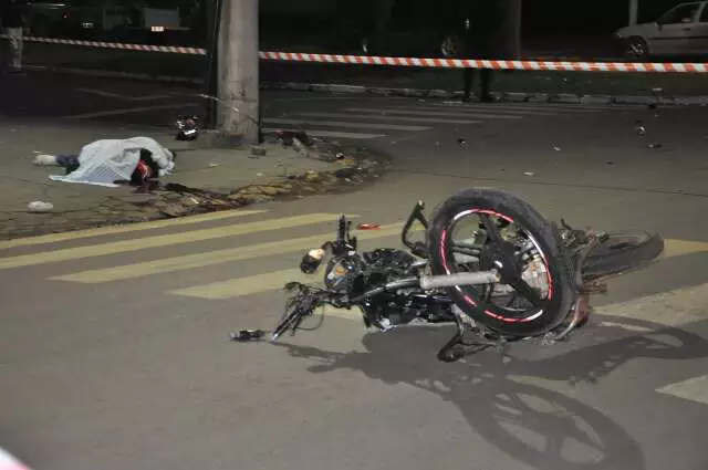 Jovem morre em acidente de moto em Chapadão do Sul