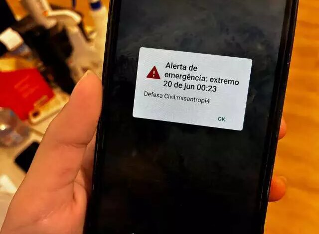 Alerta de ‘misantropia’ foi ataque hacker à Defesa Civil
