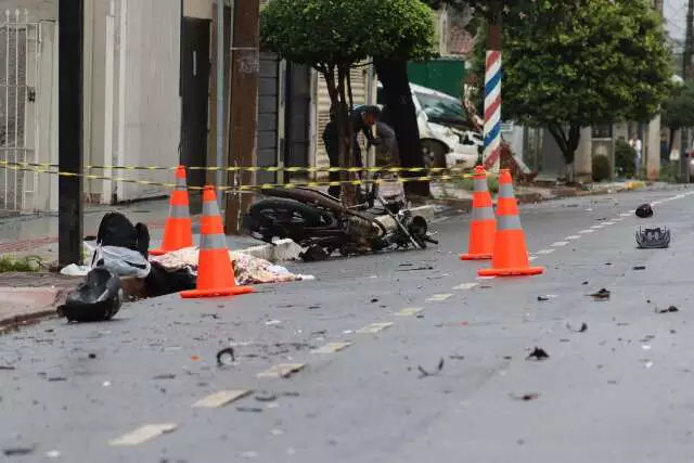 Motociclista morre em acidente grave no centro de Campo Grande