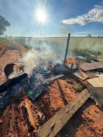 PM prende indígena em retirada na Fazenda Limoeiro, em Amambai
