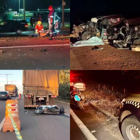 Quatro mortes em acidentes nas rodovias de MS em um dia