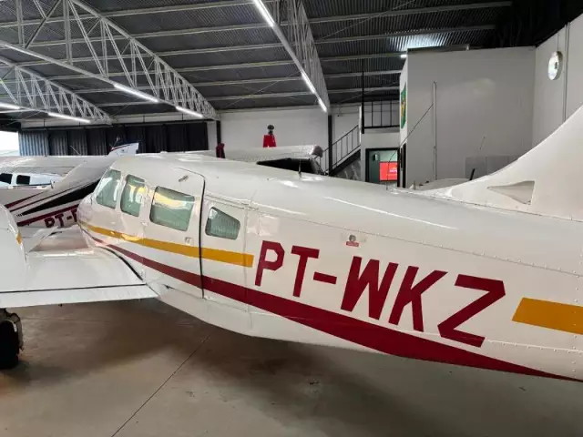 Avião apreendido no MS por tráfico é leiloado por R$ 275 mil