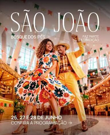 Arraiá Bosque dos Ipês traz festa e música em Campo Grande