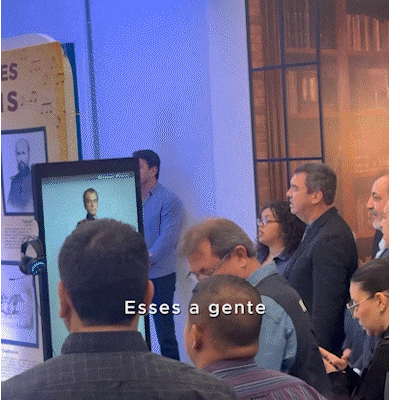 IA dá vida a heróis históricos em exposição no MS