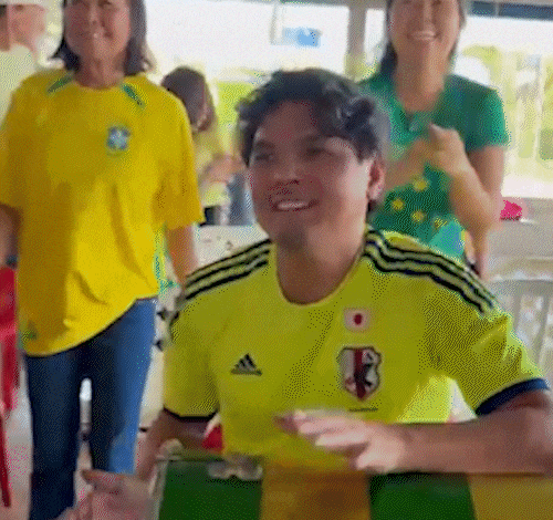 Brasil vence Japão e nipo-brasileiros comemoram em Campo Grande
