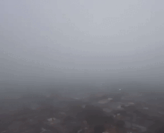 Neblina cobre o sul do MS na manhã fria de inverno