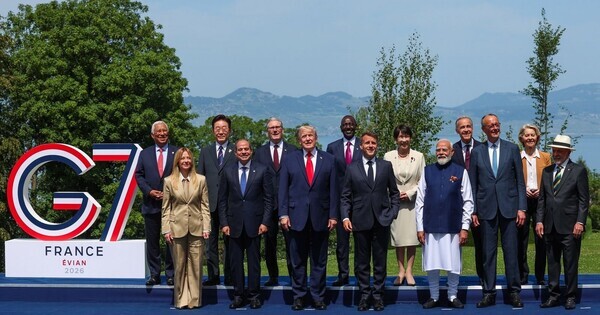 PM Modi compartilha foto de família do G7 com a visão de “promover a prosperidade, a sustentabilidade e o bem-estar humano”