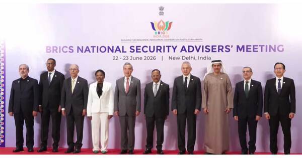 Reunião dos Conselheiros de Segurança Nacional do BRICS começa em Nova Delhi