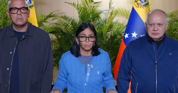 O presidente interino da Venezuela, Rodríguez, agradece aos líderes mundiais pelo apoio ao terremoto enquanto a ajuda internacional se mobiliza