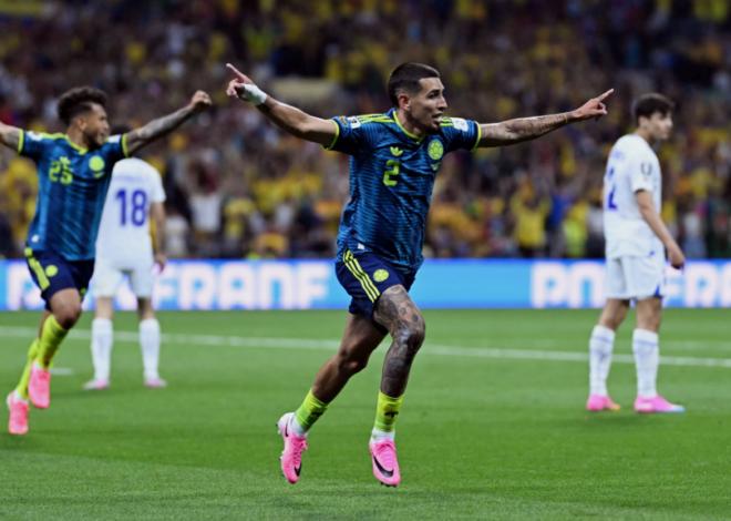 Os números da vitória da Colômbia na Copa do Mundo FIFA de 2026 sobre o Uzbequistão