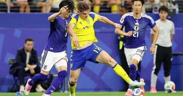 Japão, graças a defesas tardias, empata com a Suécia e termina em segundo lugar no Grupo F