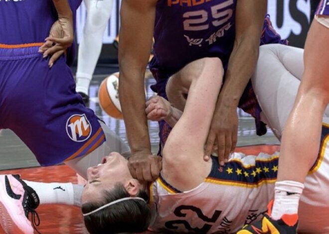 Alyssa recebe suspensão após punho na garganta de Caitlin Clark