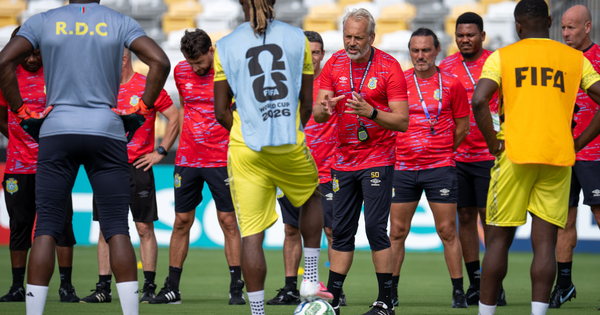 (SP)EUA-HOUSTON-FUTEBOL-FIFA WORLD CUP-DR CONGO-TREINAMENTO