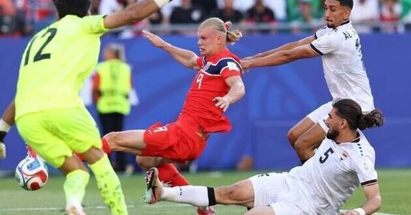 Erling Haaland tem dois gols na estreia na Copa do Mundo; Noruega derrota o Iraque
