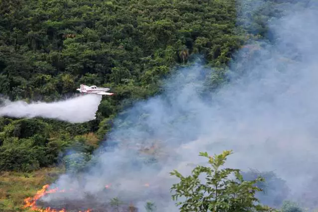 Bombeiros fazem queima prescrita e teste de tecnologia em MS