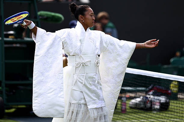 Naomi Osaka celebra sua cultura em Wimbledon