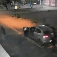 Vídeo mostra ataque a tiros em Ladário; PM é baleado